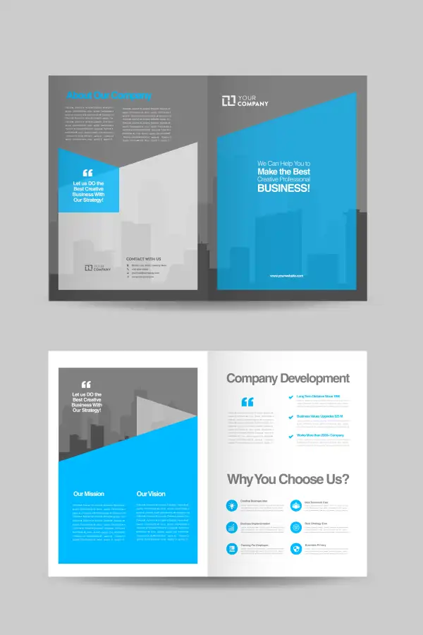A5 Bi-fold Brochures