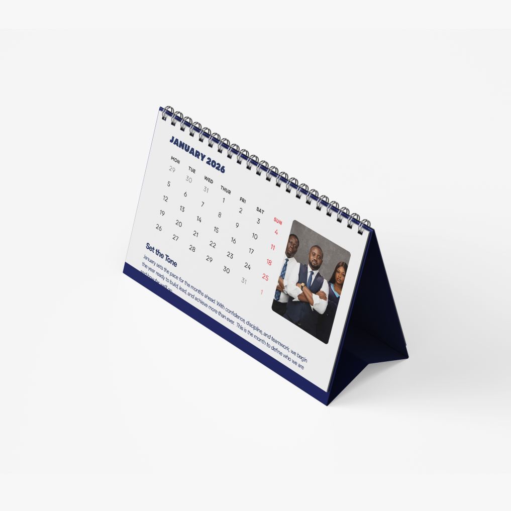 A5 Table Calendar - Image 3