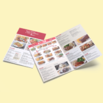 Bi-fold Food/Drinks Menu