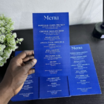 Event Food & Drink Menus