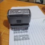 Self-Inking Stamp (No Date)