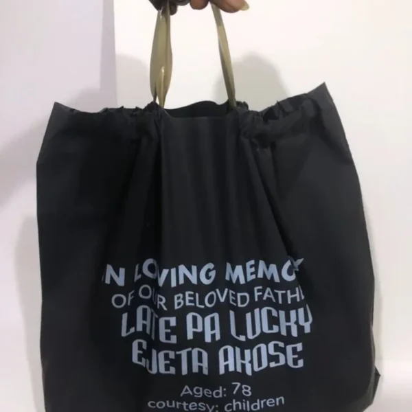 Large Drawstring Bag