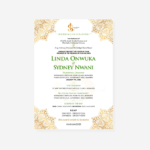 Wedding Invitation Card